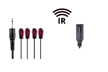 4 x IR Emitter IR Receiver Cable Kit