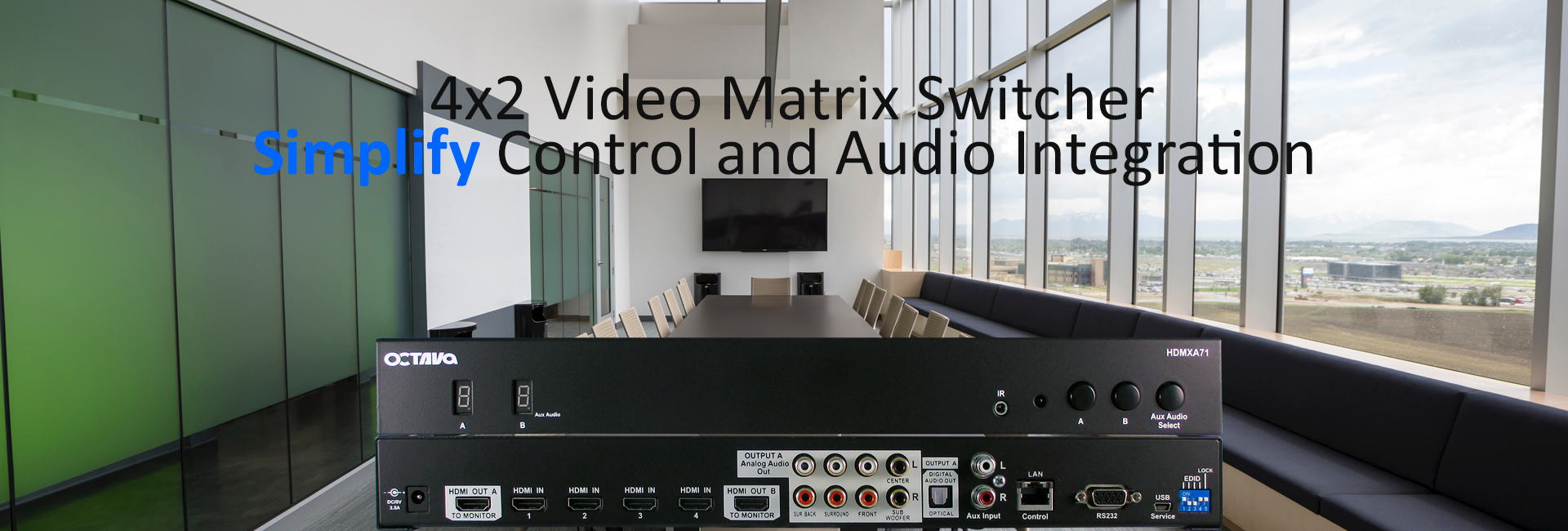 HDMI Video Matrix Switch-hdmxa71-banner