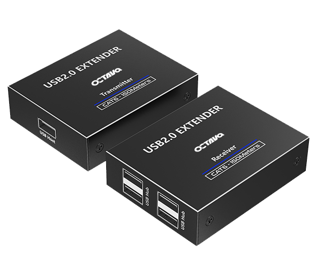 Octava USB extender over LAN Transmitter and Receiver